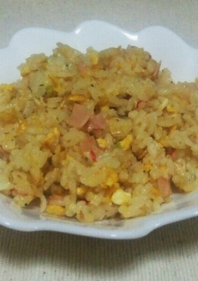 5分で完成☆簡単☆ガーリックマヨ炒飯-レシピのメイン写真