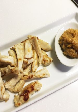 ヤゲン軟骨の塩焼き〜にんにく味噌で〜-レシピのメイン写真