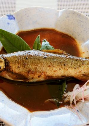 レンジで簡単！アユの甘露煮-レシピのメイン写真