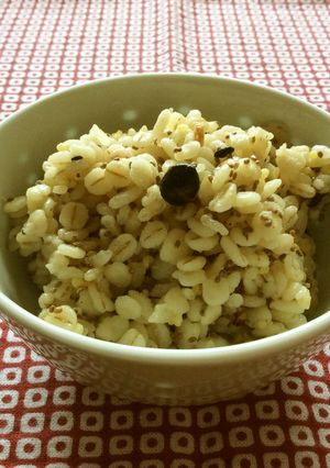 チアシードと押し麦のご飯-レシピのメイン写真