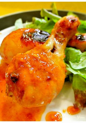 コチュジャンたれで 鶏肉のグリル♪-レシピのメイン写真