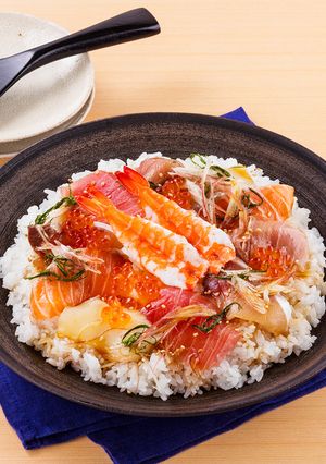 おもてなしに♪寿司だねで簡単手こね寿司-レシピのメイン写真