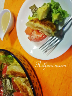シーザー風・餃子サラダ-レシピのメイン写真