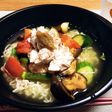 夏野菜でさっぱり☆冷やしラーメン