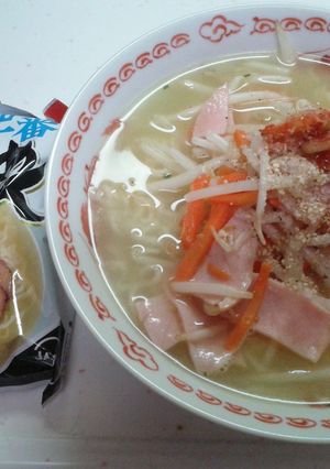 残り野菜でも満足 サッポロ塩ラーメン-レシピのメイン写真