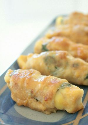 味噌チーズで♡肉巻き高野豆腐-レシピのメイン写真