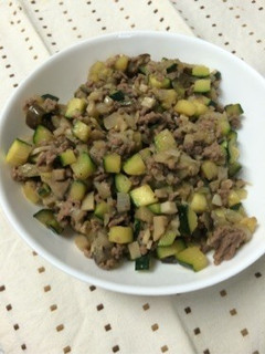 夏野菜の味噌バジル炒め-レシピのメイン写真
