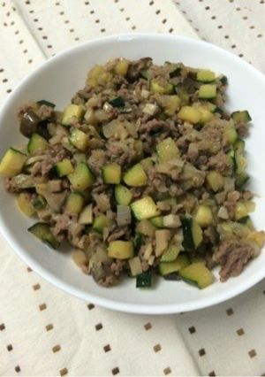 夏野菜の味噌バジル炒め-レシピのメイン写真
