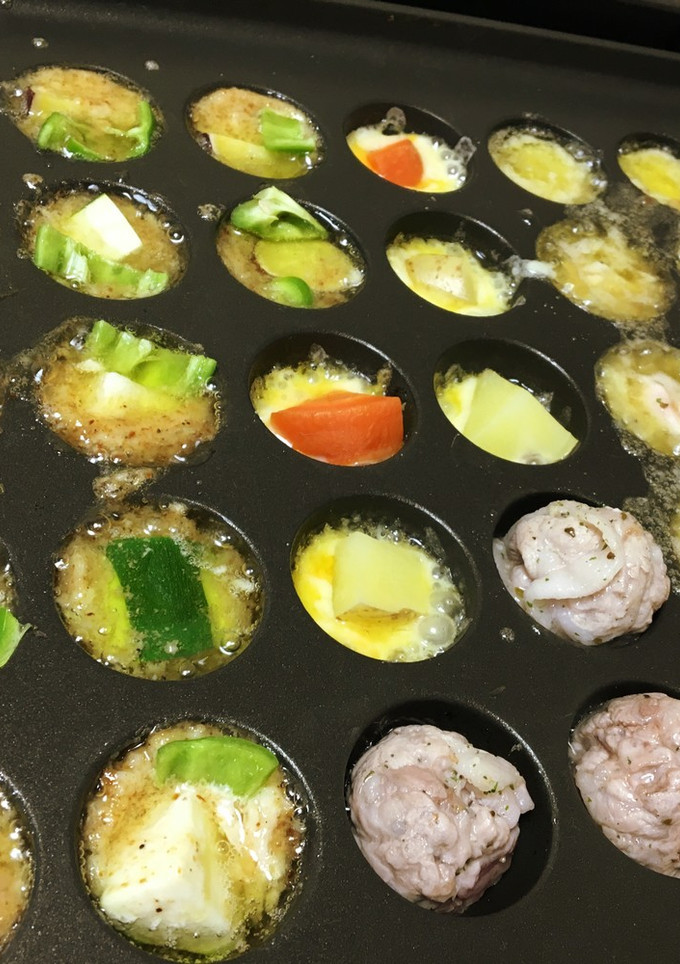タコ焼き器で簡単アヒージョ-レシピのメイン写真