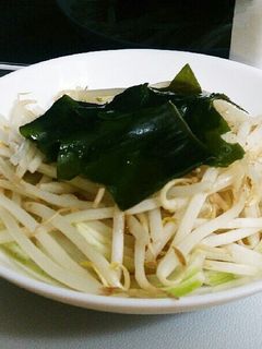 簡単5分!さっぱりわかめサラダ-レシピのメイン写真