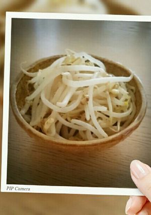 レンジで簡単!!もやしナムル!!-レシピのメイン写真