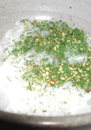 人参の葉のふりかけ♪-レシピのメイン写真