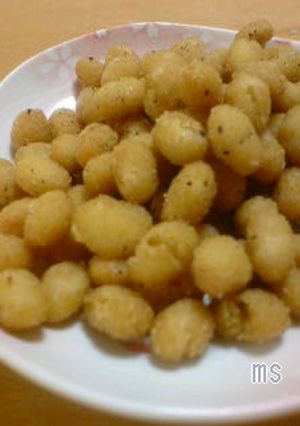 大豆が美味しい★材料２つ！おやつから揚げ-レシピのメイン写真