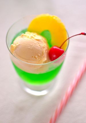 クリームソーダゼリー-レシピのメイン写真