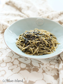 焼き海苔で*海苔ベーゼパスタ*-レシピのメイン写真