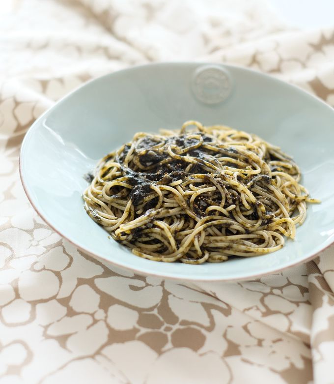 焼き海苔で＊海苔ベーゼパスタ＊-レシピのメイン写真