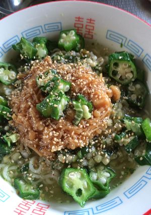 夏はさっぱり冷たいインスタントラーメン♪-レシピのメイン写真