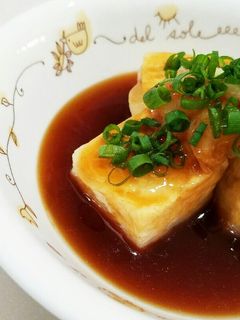 揚げ焼きで簡単❤揚げ出し豆腐♪-レシピのメイン写真
