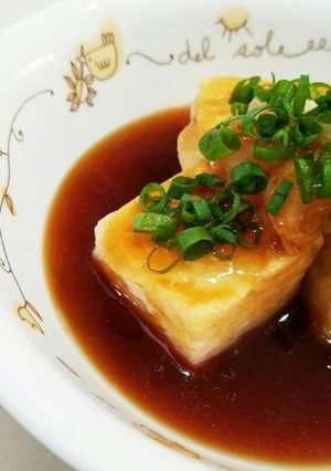 揚げ焼きで簡単❤揚げ出し豆腐♪-レシピのメイン写真