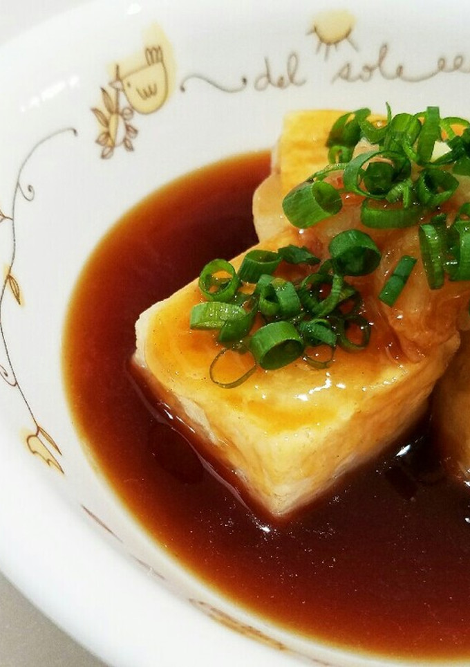 揚げ焼きで簡単❤揚げ出し豆腐♪-レシピのメイン写真