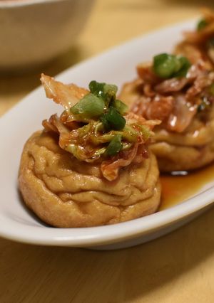 魚河岸あげnoさっぱりキムチのせ-レシピのメイン写真