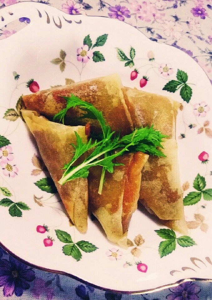 余ったカレーで 簡単サモサ☆-レシピのメイン写真