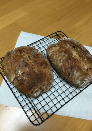 捏ねない放ったらかし〜のおかゆパン！-レシピのメイン写真