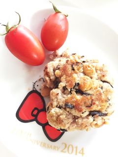 おから入りひじきの煮物からのハンバーグ-レシピのメイン写真