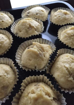 離乳食 ★HM不使用★豆乳バナナ蒸しパン-レシピのメイン写真