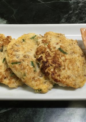 簡単♪豆腐のふわふわ焼き♪おつまみにも♪-レシピのメイン写真