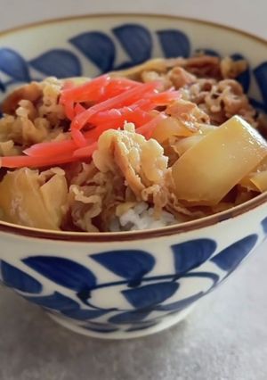 簡単✨即席牛丼-レシピのメイン写真