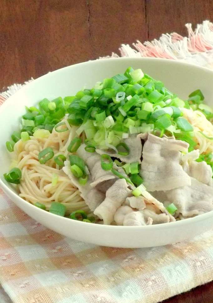 暑い日に☀簡単さっぱり！油そば風そうめん-レシピのメイン写真