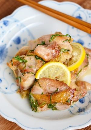 鶏もも肉のレモン焼き【作り置き】-レシピのメイン写真
