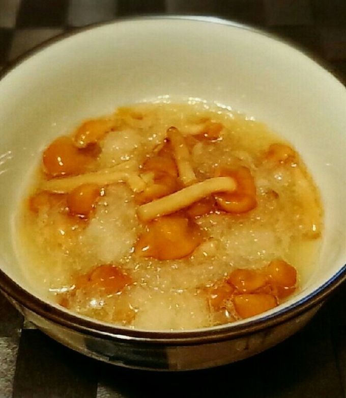 白だしで簡単美味♪さっぱりなめこおろし♡-レシピのメイン写真