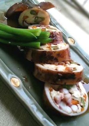 イカの詰め込み煮-レシピのメイン写真