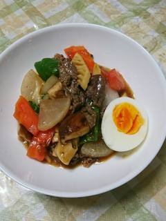 大根がおいしい牛肉のオイスターソース炒め-レシピのメイン写真
