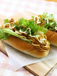 コッペパンが余ったら♥焼そばパンの作り方-レシピのメイン写真