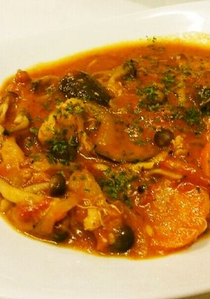 チキンほろほろトマト煮込み-レシピのメイン写真