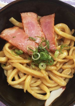 伝説の油うどん-レシピのメイン写真