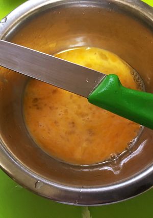 包丁で☆溶き卵-レシピのメイン写真
