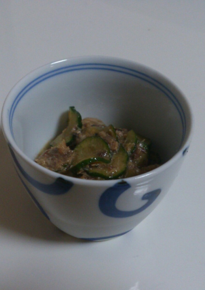 簡単 鯖缶の胡麻酢和え-レシピのメイン写真