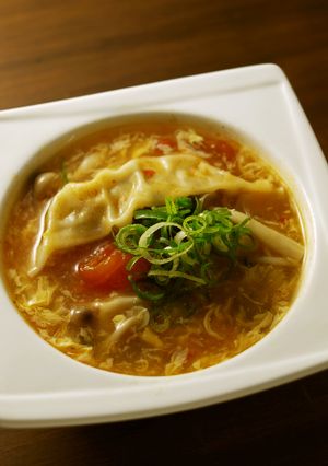 餃子のトマト☆サンラータン-レシピのメイン写真