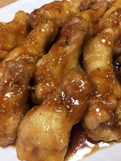絶品!ご飯もお酒も進む手羽元の甘辛♪-レシピのメイン写真