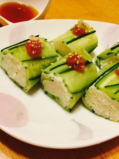 そうめんのきゅうり巻き-レシピのメイン写真