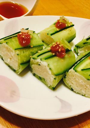 そうめんのきゅうり巻き-レシピのメイン写真