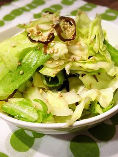 しゃぶしゃぶやさんの塩昆布キャベツ-レシピのメイン写真