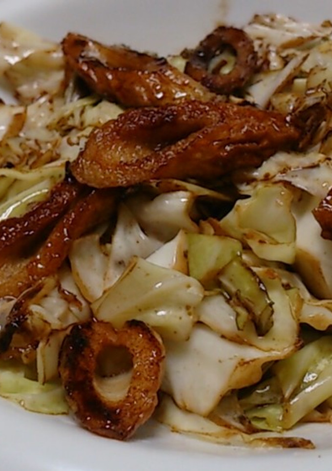 キャベツの焼きそば風炒め-レシピのメイン写真