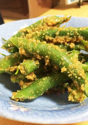インゲンの胡麻味噌和え-レシピのメイン写真