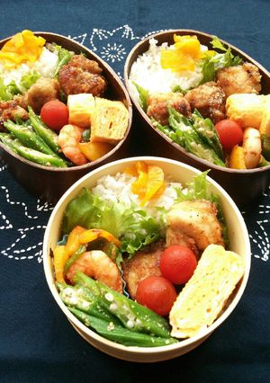 お弁当 男子高校生190-レシピのメイン写真