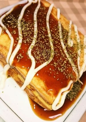玉子焼き器で 四角いたこ焼き!-レシピのメイン写真